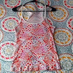 No boundaries Tank top, L/G, wht with pattern